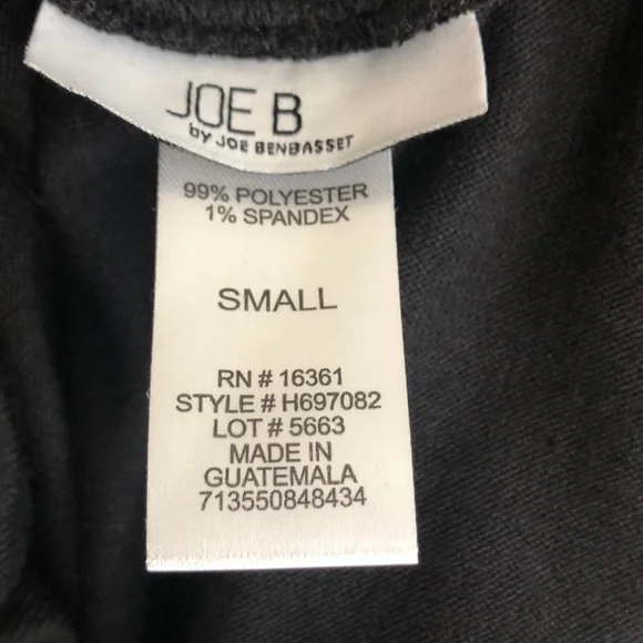 NWT-JOE B—Long BLACK dress skirt Small - Picture 11 of 16
